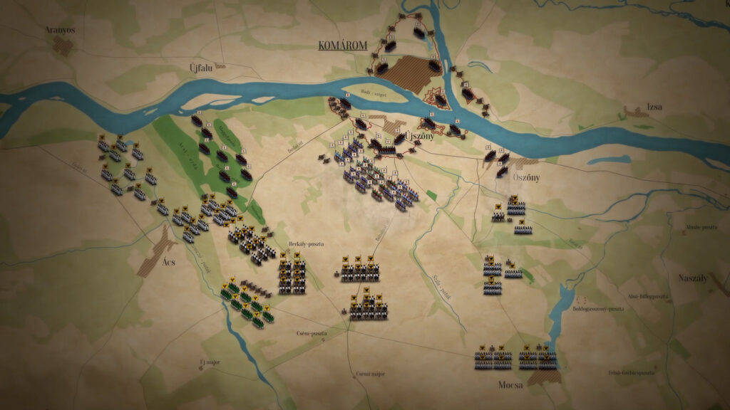 The Battle of Komárom – July 2, 1849